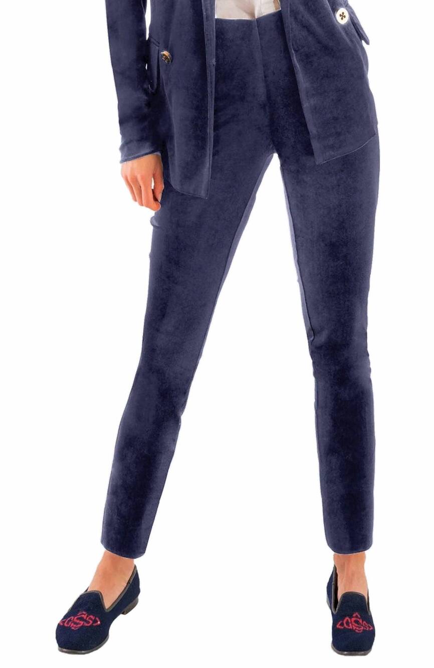 NEW GRETCHEN SCOTT pull on pant in navy